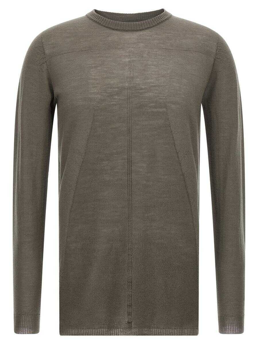 Pulovere Rick Owens Rick Owens Biker Level Sweater GRAY Barbati (BM 19327920) 1