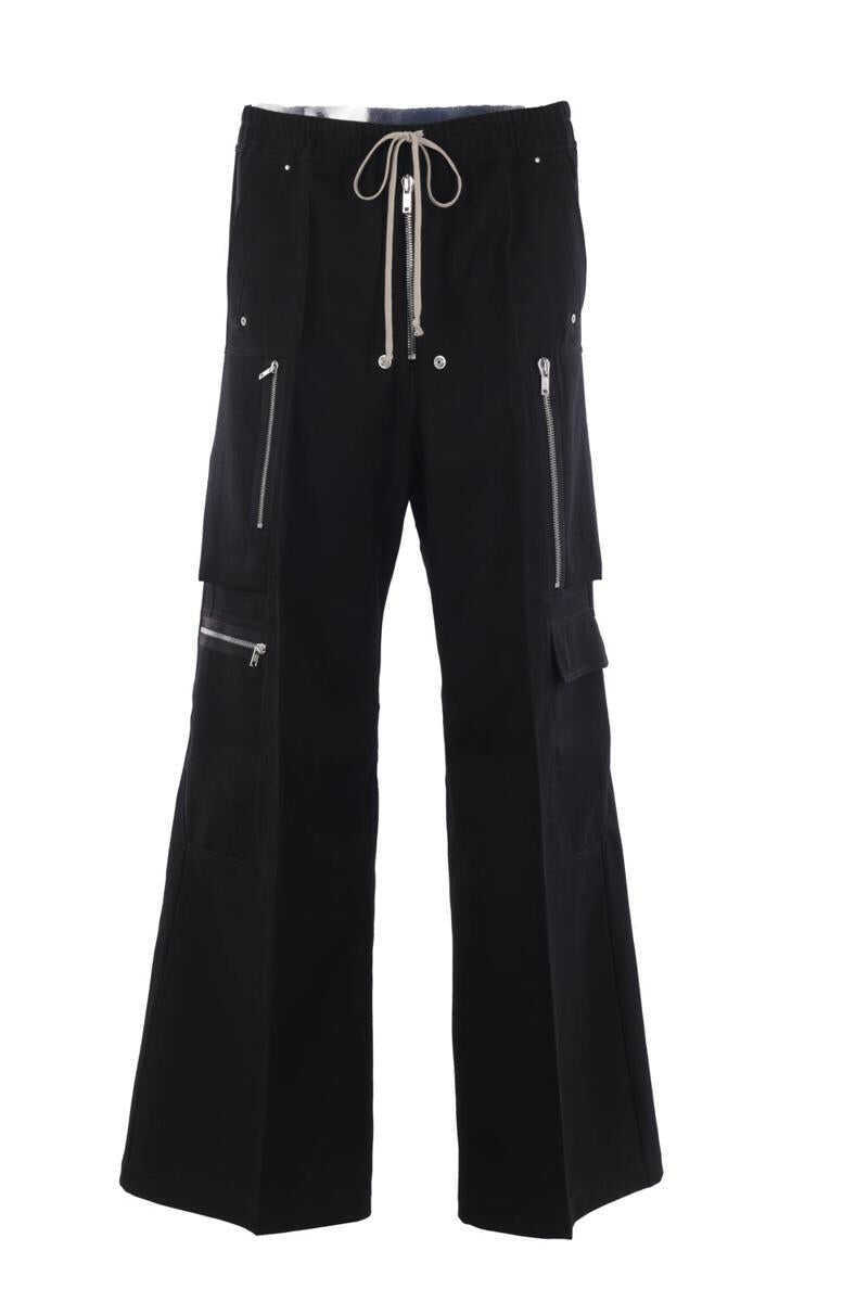 Pantaloni Rick Owens Rick Owens Trousers Black Barbati (BM 19327941) 1