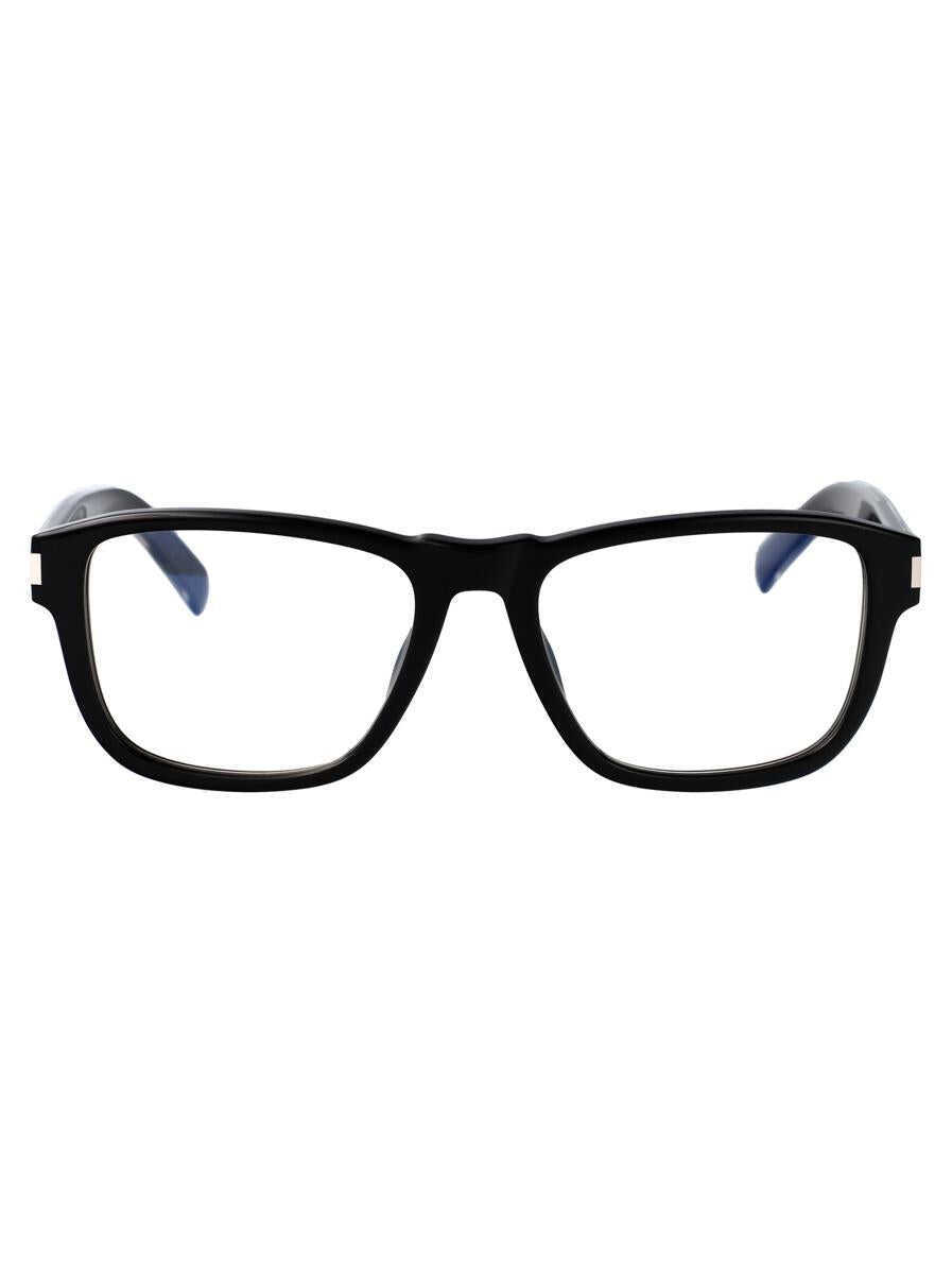 Ochelari de soare Saint Laurent Saint Laurent Eyewear Optical BLACK-CRYSTAL-TRANSPARENT Barbati (BM 19328136) 1