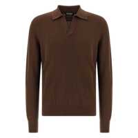 Tricouri Polo Zegna "Oasis" Cashmere Jacquard Polo Shirt Clothing Barbati