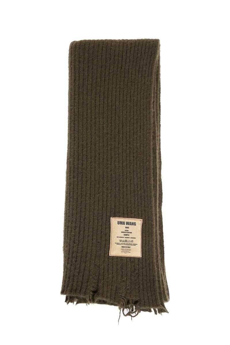 Esarfe UMA WANG Uma Wang Scarves GREEN Barbati (BM 19328283) 1