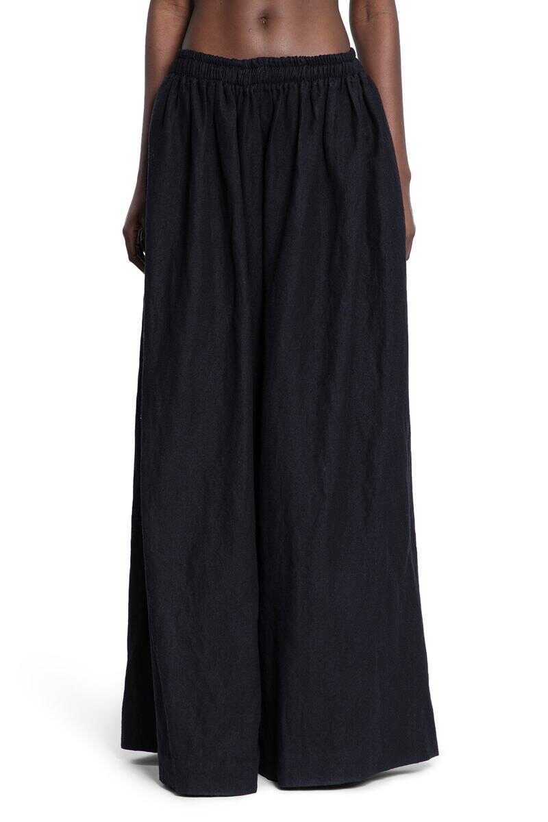 Pantaloni casual UMA WANG Uma Wang Trousers Black Femei (BM 19328337) 1