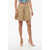SA SU PHI Cotton And Silk Valentina Shorts With Drawstring Waist Brown