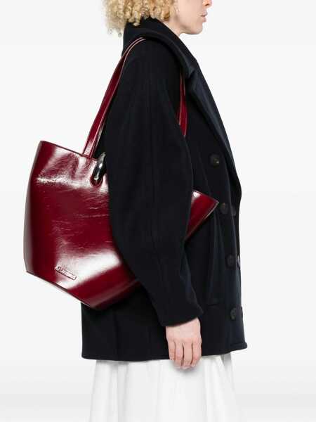 Genti de umar JACQUEMUS Le Bambola shoulder bag Bordeaux Femei (BM 19328553) 2
