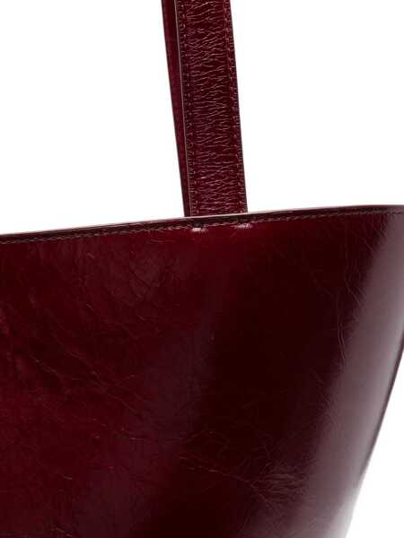 Genti de umar JACQUEMUS Le Bambola shoulder bag Bordeaux Femei (BM 19328553) 4