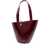 JACQUEMUS "Le Bambola" shoulder bag Bordeaux