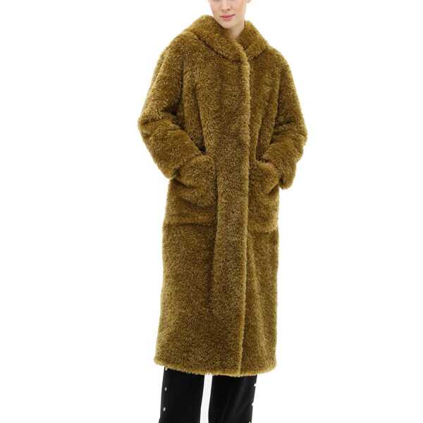 Paltoane Herno HERNO CURLY FAUX FUR Coat Green Femei (BM 19328574) 2