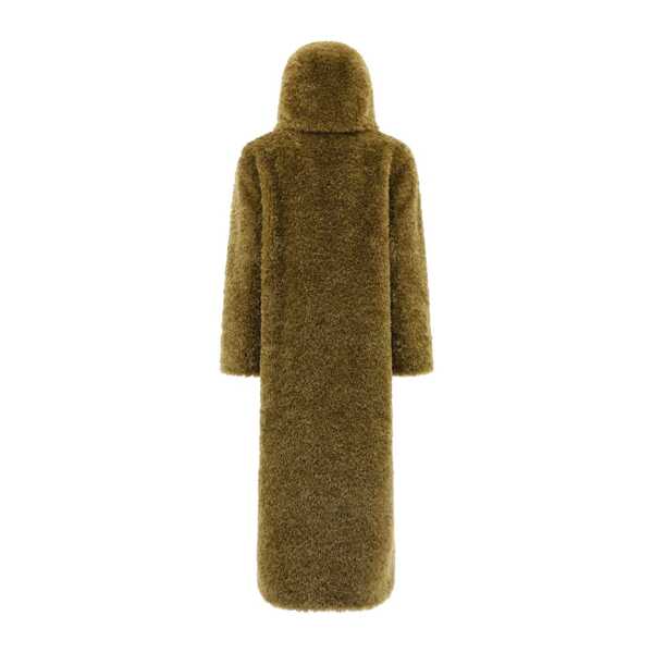Paltoane Herno HERNO CURLY FAUX FUR Coat Green Femei (BM 19328574) 3