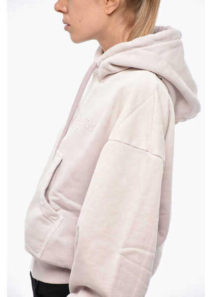 Bluze de trening Off-White Brushed Cotton Laundry Hoodie Pink Femei (BM 19328636) 2