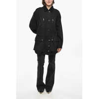 Geci de blugi Dama - Geci de blugi Isabel Marant Etoile Denim Joanna Multipocketed Jacket Black Femei (BM 19328654) - B-mall.ro