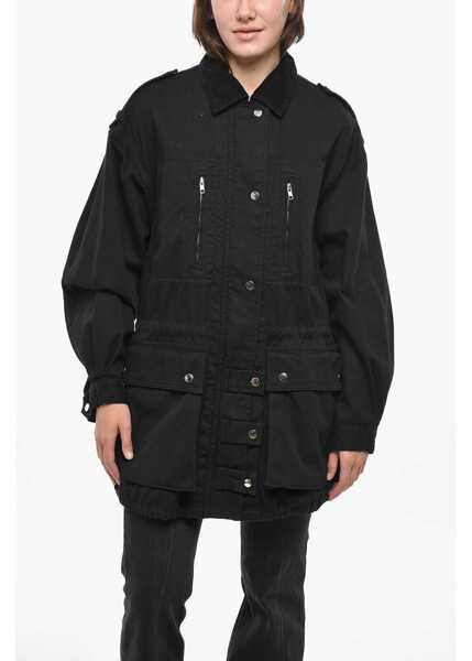 Geci de blugi Isabel Marant Etoile Denim Joanna Multipocketed Jacket Black Femei (BM 19328654) 1