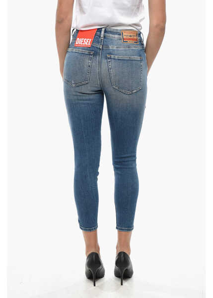 Blugi skinny Diesel High-Waisted Slandy Skinny Fit Denims 12Cm Blue Femei (BM 19328660) 2