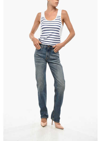 Blugi drepti HAIKURE Regular Fit Cleo Jeans With Visible Stitching 17Cm Blue Femei (BM 19328666) 4