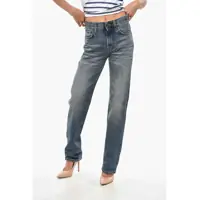 Blugi drepti Regular Fit Cleo Jeans With Visible Stitching 17Cm Femei