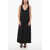TOT&Ecirc;ME Cut-Out Detailed T-Strap Maxi Dress Black