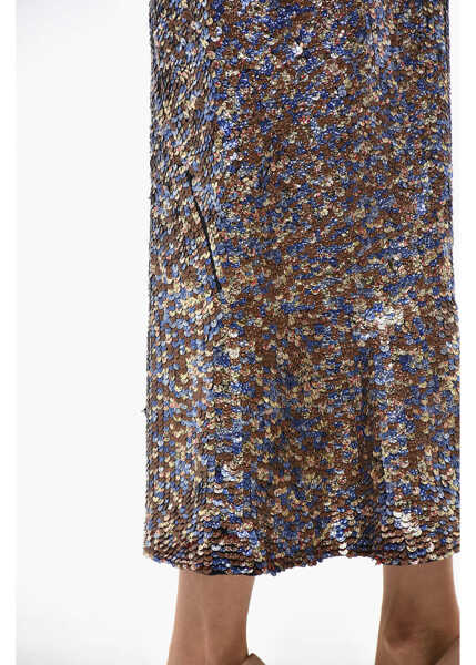Fuste lungi Dries Van Noten Sequined Sibyl Midi Skirt Multicolor Femei (BM 19328717) 2
