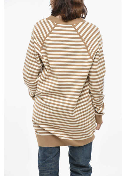 Cardigane Max Mara Awning Striped Tenore Cardigan Beige Femei (BM 19328720) 2