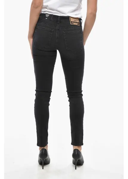 Blugi skinny Diesel Low Rise Slandy Skinny Fit Denims 13Cm Black Femei (BM 19328840) 2