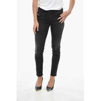 Blugi skinny Low Rise Slandy Skinny Fit Denims 13Cm Femei