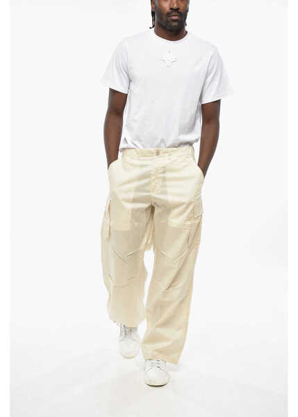 Pantaloni casual OUR LEGACY Lightweight Cotton Straight Leg Cargo Pants Beige Barbati (BM 19328849) 4