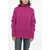 Lanvin Turtleneck Roule Wool Blend Pullover Pink