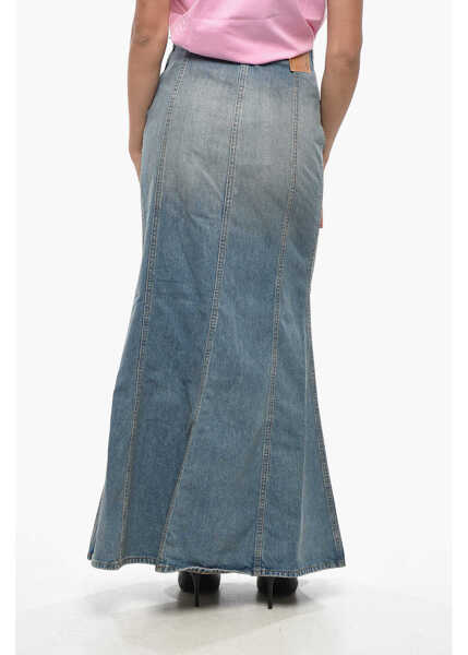Fuste casual HAIKURE Flared Denim Shaquille Denim Maxi Skirt Blue Femei (BM 19328909) 2