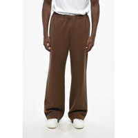 Pantaloni casual Straight Leg Virgin Wool Pants With Elastic Waistband Barbati