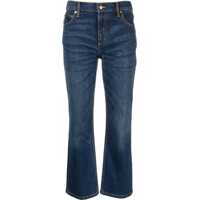 Blugi drepti High Waist Wide Leg Jeans 21Cm Femei