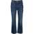 Tory Burch High Waist Wide Leg Jeans 21Cm Blue