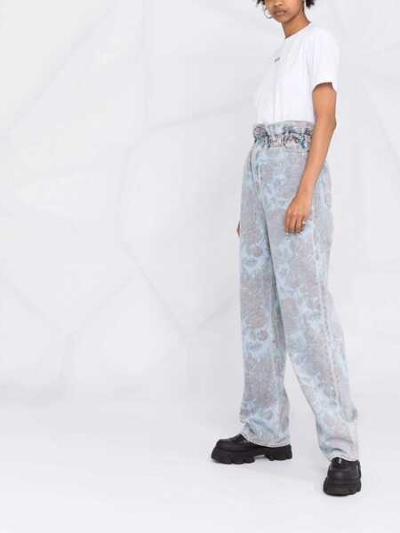 Tricouri MSGM Micro Logo T-Shirt WHITE Femei (BM 19329110) 4