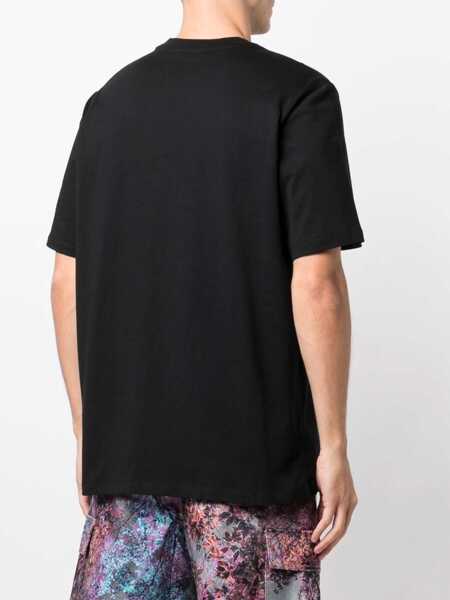 Tricouri MSGM Cotton T-Shirt BLACK Barbati (BM 19329122) 4