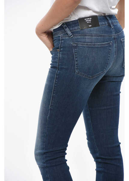 Blugi skinny Diesel Super Skinny Fit Slandy Denims With Belt Loops 12Cm Black Femei (BM 19329179) 3