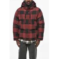 Geci de iarna Buffalo Checked Down Jacket With Hood Barbati