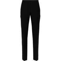 Pantaloni casual TOTÊME Wool Blend Slim Fit Pants With Concealed Closure Femei