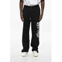 Pantaloni de trening Brushed Cotton Dragon Sweatpants With Print Barbati