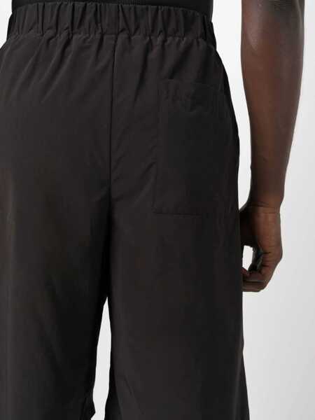 Pantaloni scurti Off-White Nylon Off Quote Shorts With Elastic Waistband Black Barbati (BM 19329365) 5