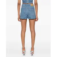 Imbracaminte ROTATE Birger Christensen Dama - Pantaloni scurti ROTATE Birger Christensen Mid Washed Denim Shorts With Rhinestones Light Blue Femei (BM 19329374) - B-mall.ro