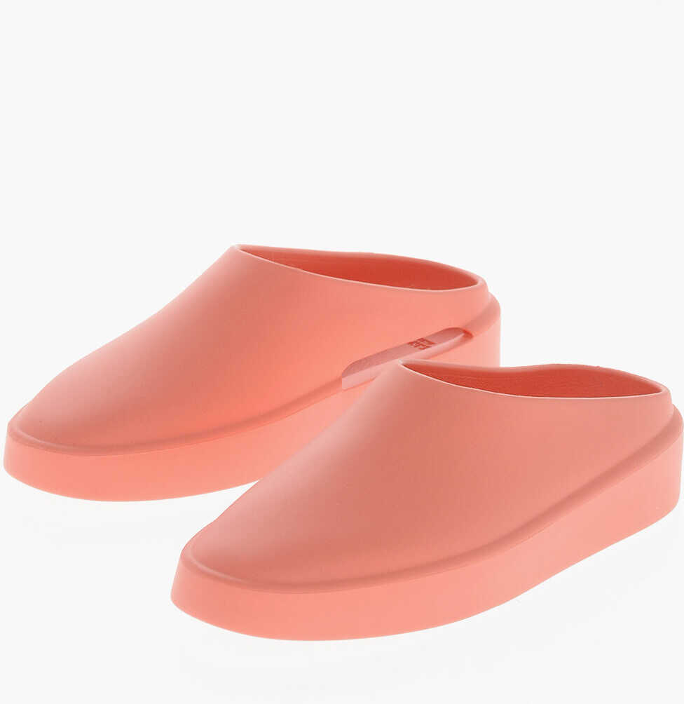 Sandale fara toc FEAR OF GOD Solid Color Rubber Slippers Orange Fete (BM 19329380) 1