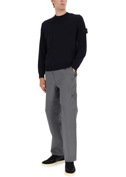 Pulovere Stone Island Wool Sweater BLUE Barbati (BM 19329452) 2