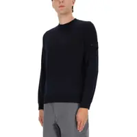 Pulovere Stone Island pentru Barbati - Pulovere Stone Island Wool Sweater BLUE Barbati (BM 19329452) - B-mall.ro