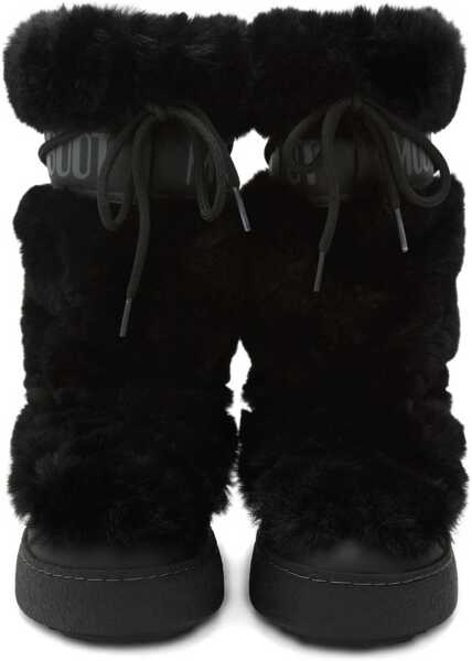 Cizme Moon Boot Boot Ltrack High Faux-Fur BLACK Femei (BM 19329464) 3