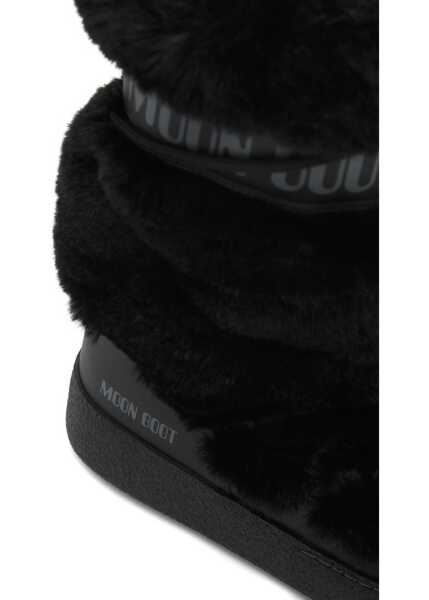 Cizme Moon Boot Boot Ltrack High Faux-Fur BLACK Femei (BM 19329464) 4