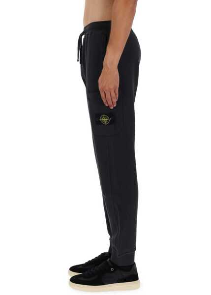 Pantaloni casual Stone Island Organic Cotton Pants CHARCOAL Barbati (BM 19329470) 3