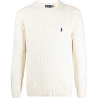 Pulovere Wool And Cashmere Cable Knit Sweater Barbati