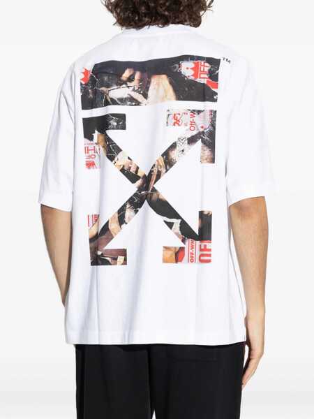 Tricouri Off-White T-Shirt With Logo WHITE Barbati (BM 19329494) 4