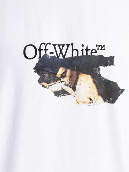 Tricouri Off-White T-Shirt With Logo WHITE Barbati (BM 19329494) 5