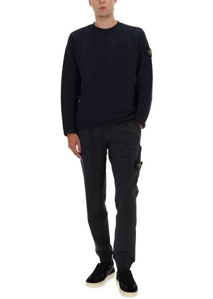 Bluze de trening Stone Island Cotton Sweatshirt BLUE Barbati (BM 19329503) 2