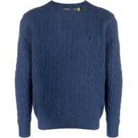 Pulovere Wool And Cashmere Cable Knit Sweater Barbati