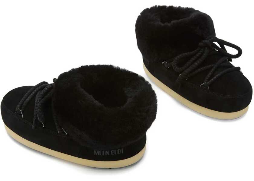 Cizme Moon Boot Leather Evx Mules BLACK Femei (BM 19329524) 4