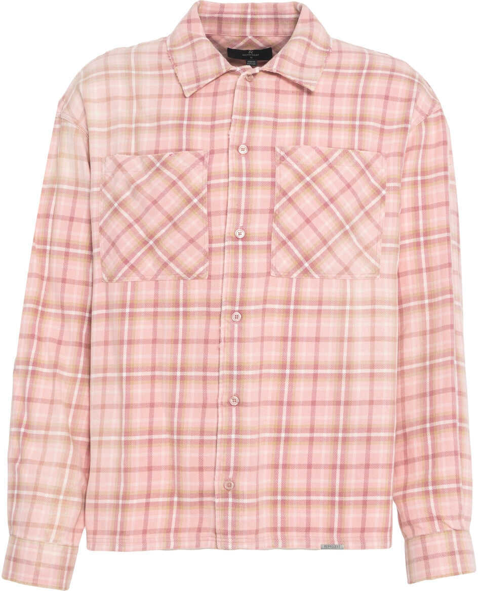 Camasi office REPRESENT Check shirt Rose Barbati (BM 19329554) 2
